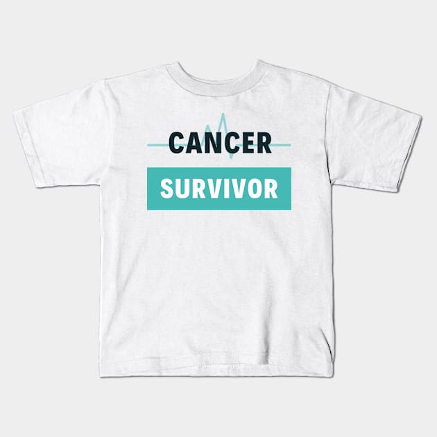 Cancer Survivor Kids T-Shirt by FunnyStylesShop